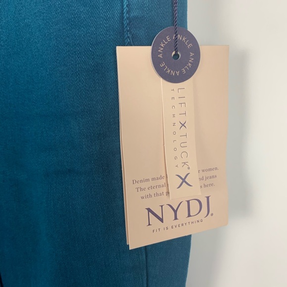 NEW NYDJ | Sheri Pintuck Slim Ankle Jeans Bluebell - Picture 6 of 11